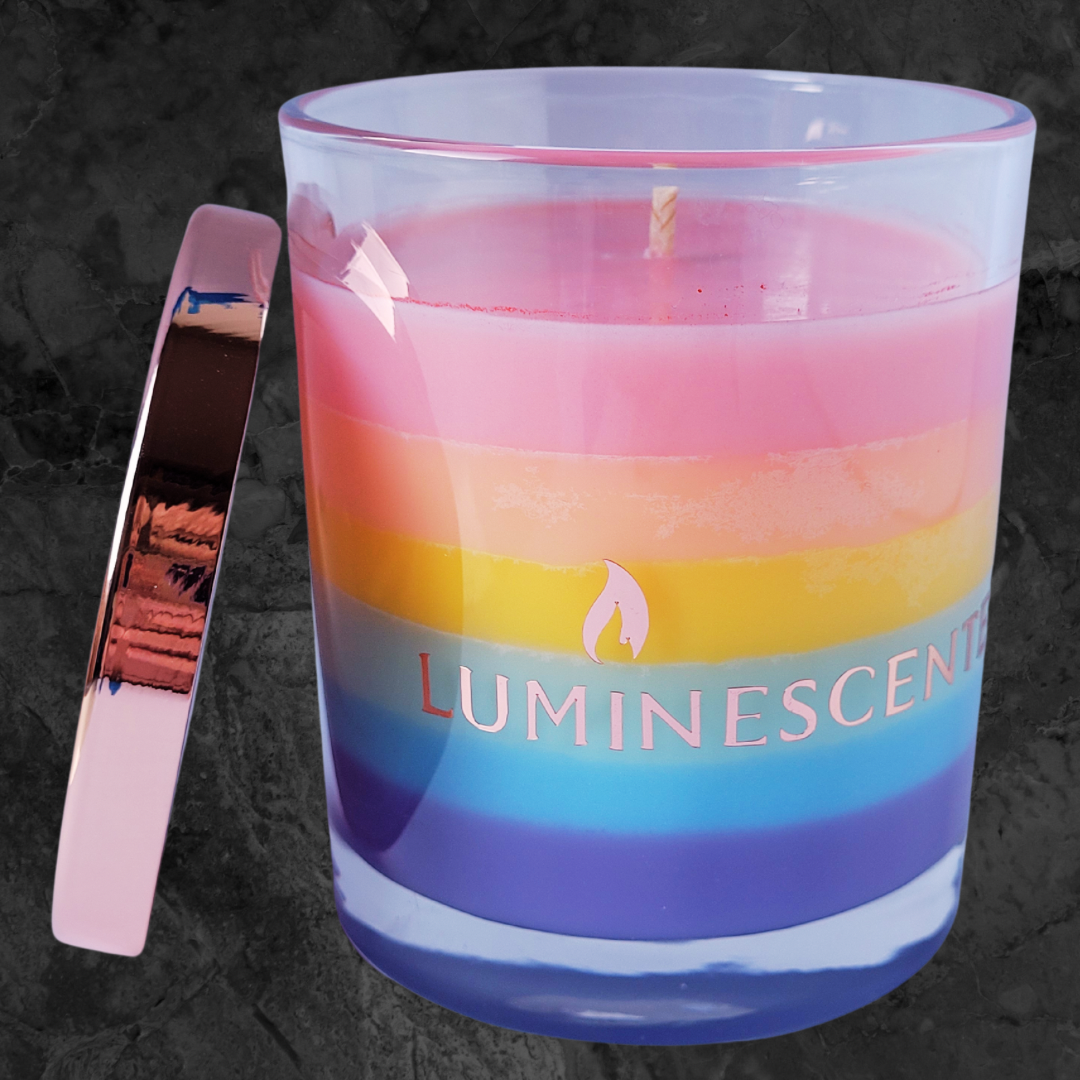 Pride Parade: Fruit loops scented soy wax candle 300gm